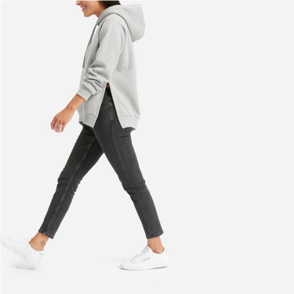 Everlane Grey Fleece Oversized Hoodie